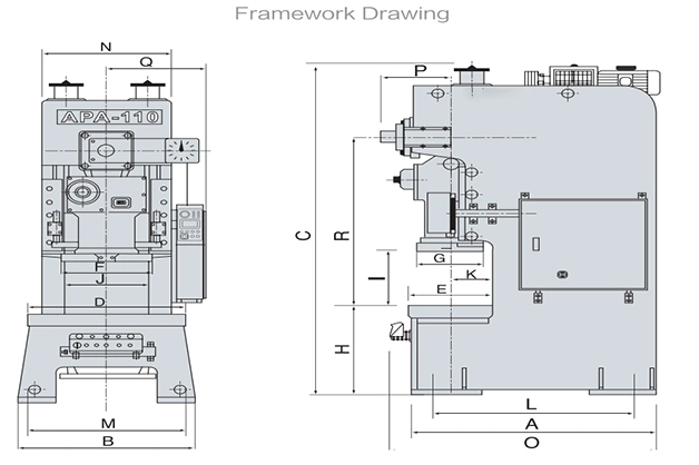 Small Metal Parts Maker Precise Punching Press Machine