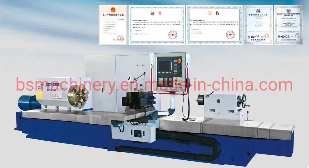 CNC Machine Tool Lathe Machine Roll Notching Turning Machinery for Rolling Mill