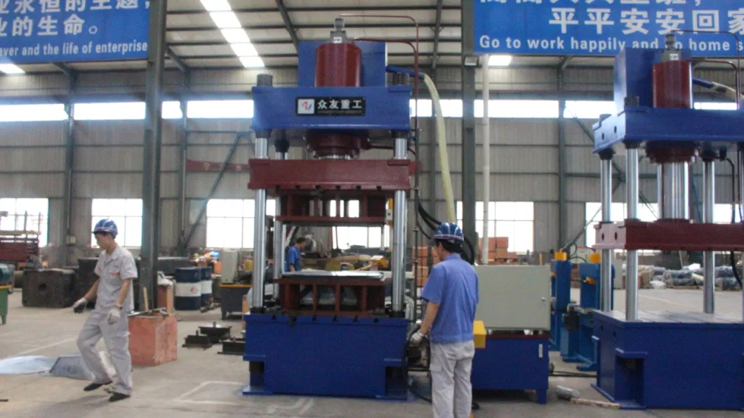 200 Ton Four Pillar/Post Deep Drawn Hydraulic Press for Wheelbarrow