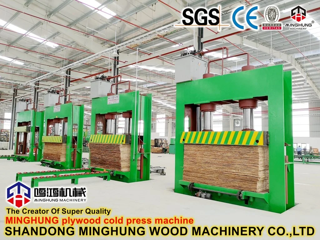 Hydraulic Woodworking Plywood Hot Cold Press for Plywood Furniture Production Process