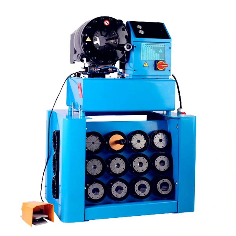 China Manufacturer Hydraulic Hose Crimper Hydraulic Pipe Rubber Hose Crimping Press Machine