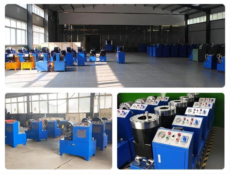 China Manufacturer Hydraulic Hose Crimper Hydraulic Pipe Rubber Hose Crimping Press Machine