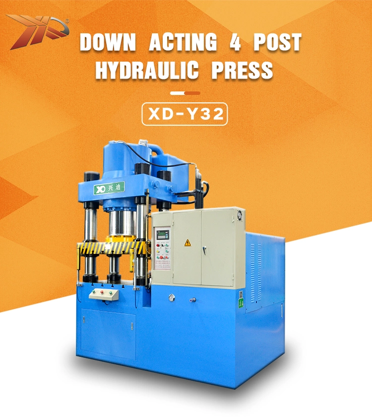 4 Column 100 Ton Hydraulic Press for Metal Sheet with Top Configuration