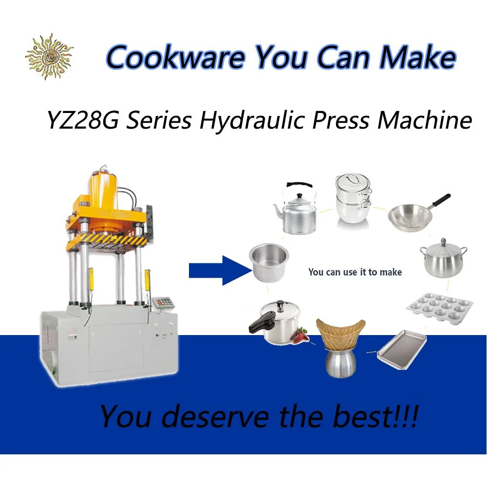 200 Ton Hydraulic Press Machine Aluminum Cookware Forming Hydraulic Presses Price