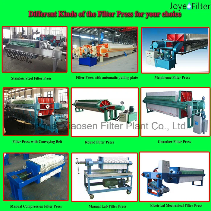 Automatic Industrial Hydraulic Sludge Membrane Filter Press Price