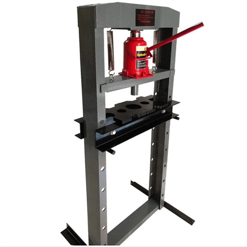 Heavy Duty Vehicle Equipment 6t Hydraulic Shop Press with Car Bottle Jack