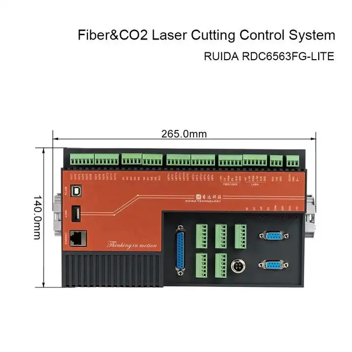 Ruida Rdc6563fg-Lite CNC Fiber CO2 Laser Cutting Control System