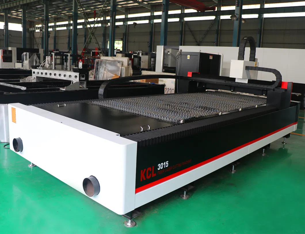 Sell Well 2000W Single Table Fiber Metal Sheet Machine Kcl-4020 Laser Cutting