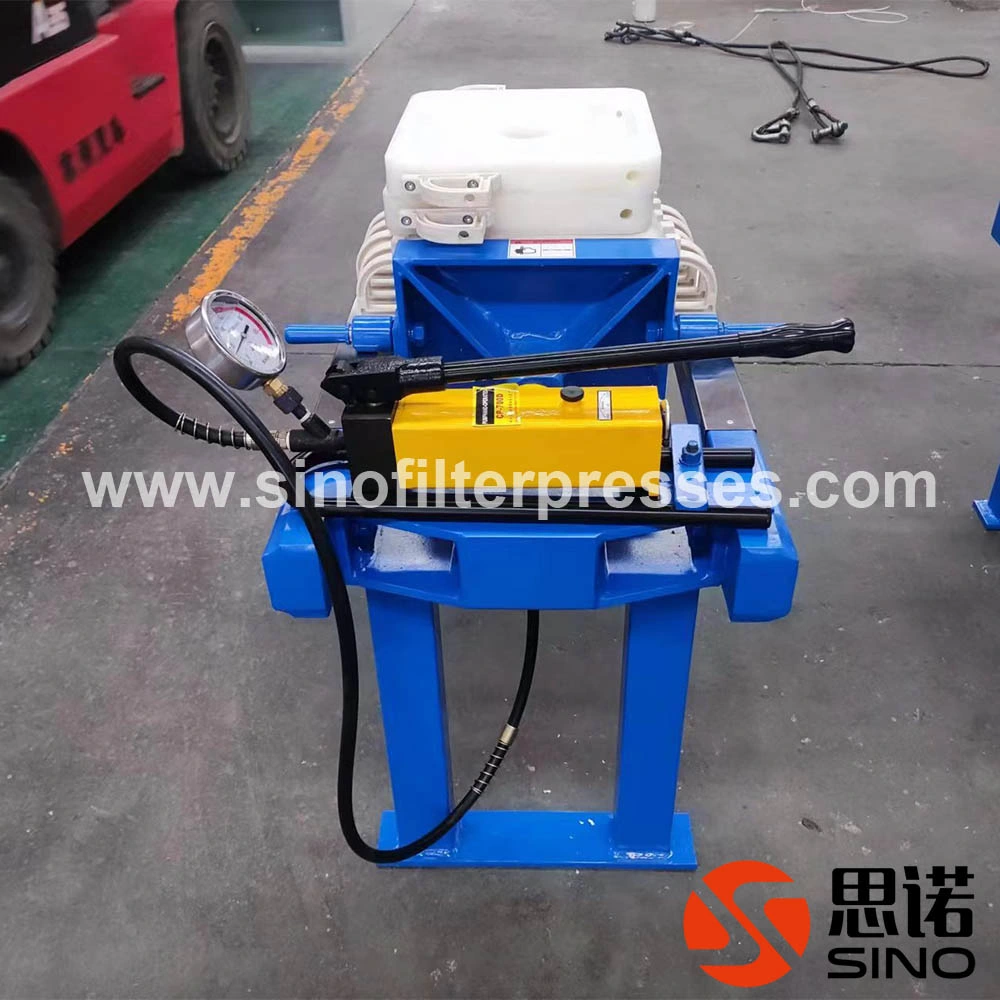 30m2 Hydraulic Chamber Manual Discharging PP Filter Press for Cosmetic Price