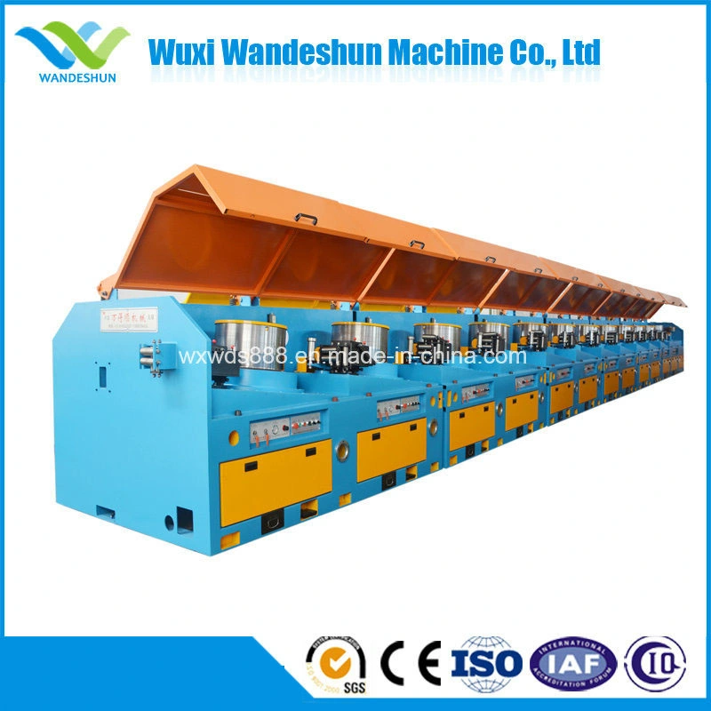 Wuxi Famous Brand Dry Type Carbon Steel Wire Lz10/560 Straight Line Wire Drawing Machine