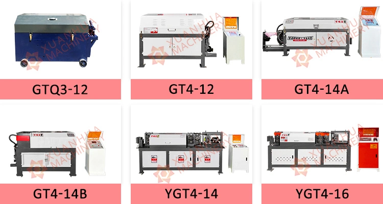 Cheap Price 4-14mm Small Wire Rod Bar Straightener and Cut off Ygt4-14 Automatic Rebar Wire Straightening and Cutting Machine