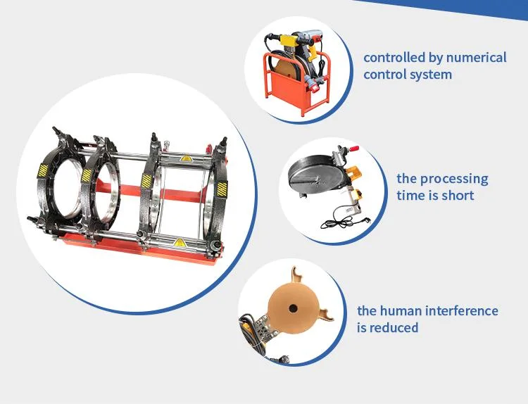 Buttfusion Machine 160-315mm Butt Fusion HDPE Butt Welder for Sale