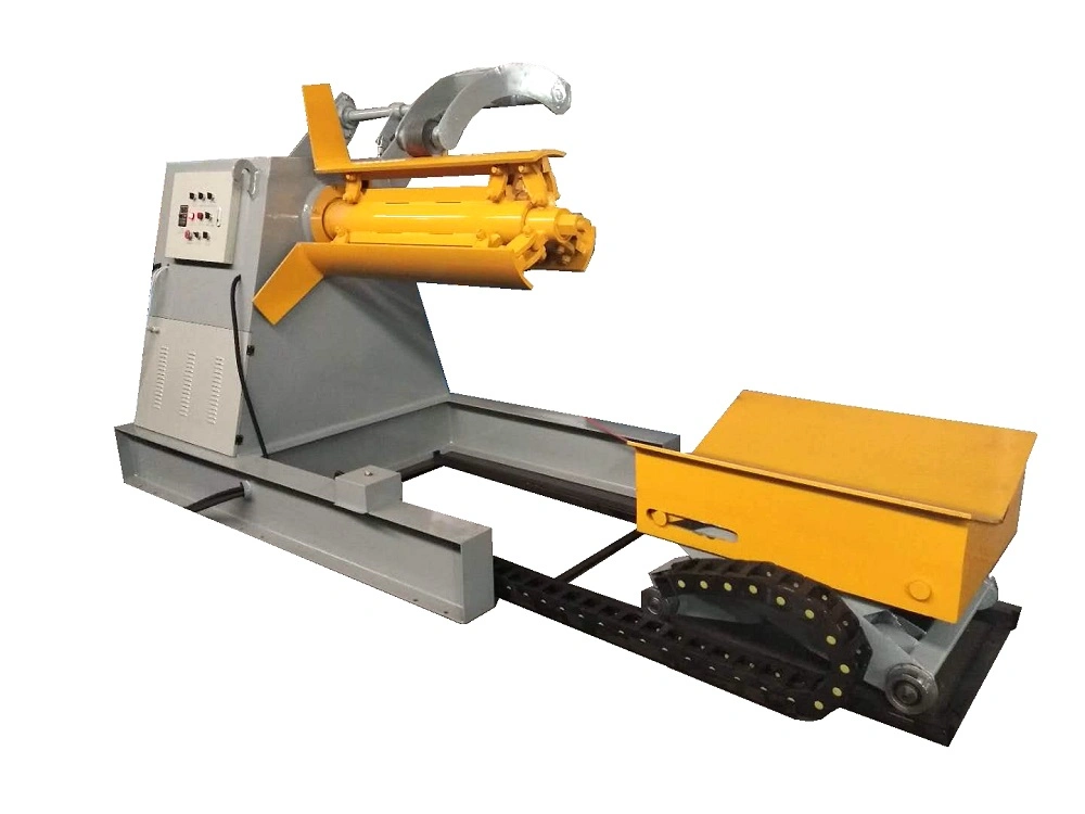 High Speed Hydraulic Steel Coil Uncoiler with Automatic Rotation Direction