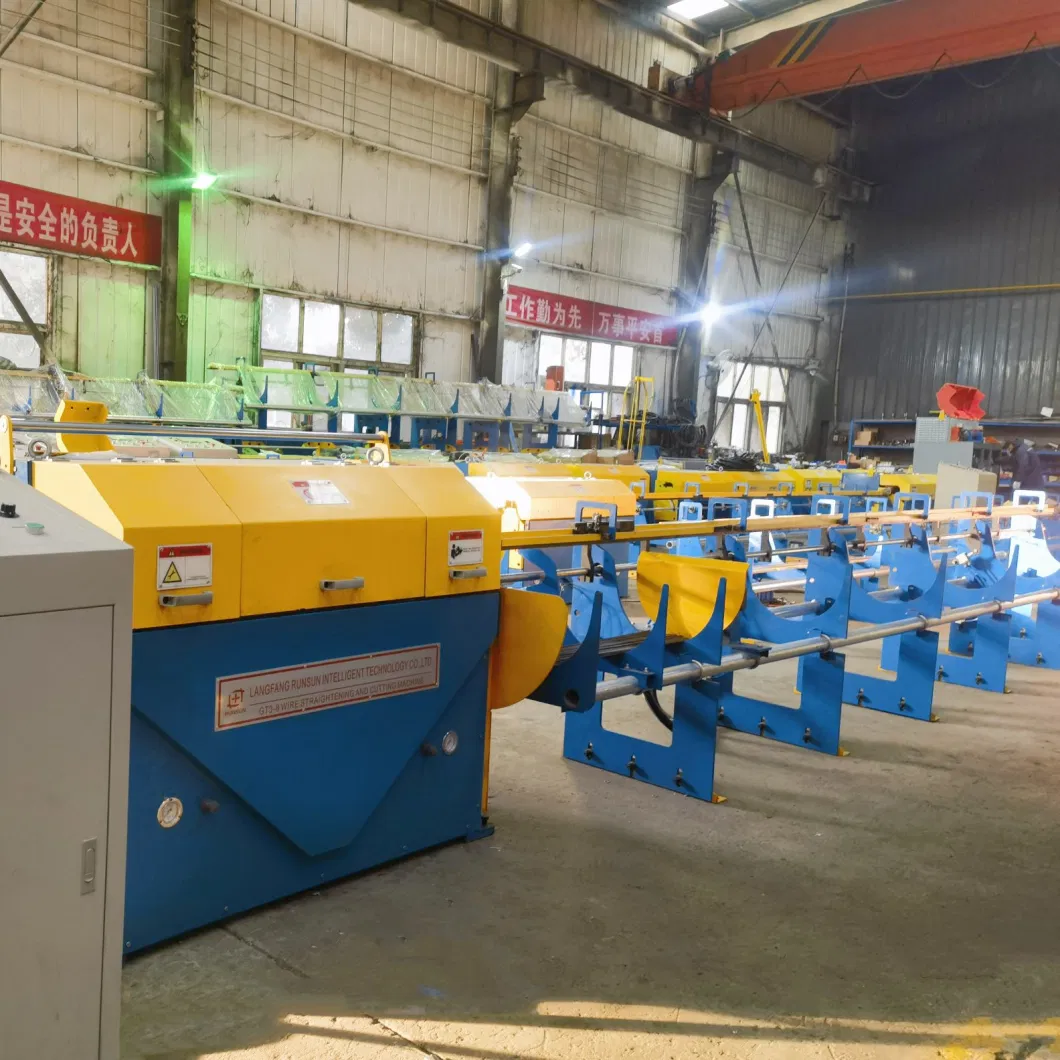 Rebar Straightening and Cutting Machine with Factory Price