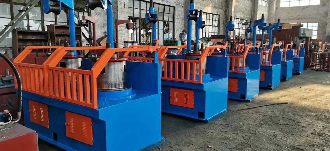 High Speed Pulley type Wheel Wire Drawing Machines for Binding wires