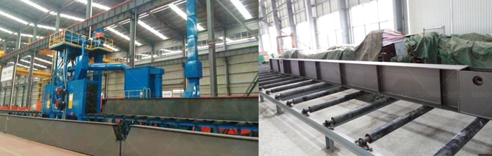 Steel Structure Shot Blasting Machine