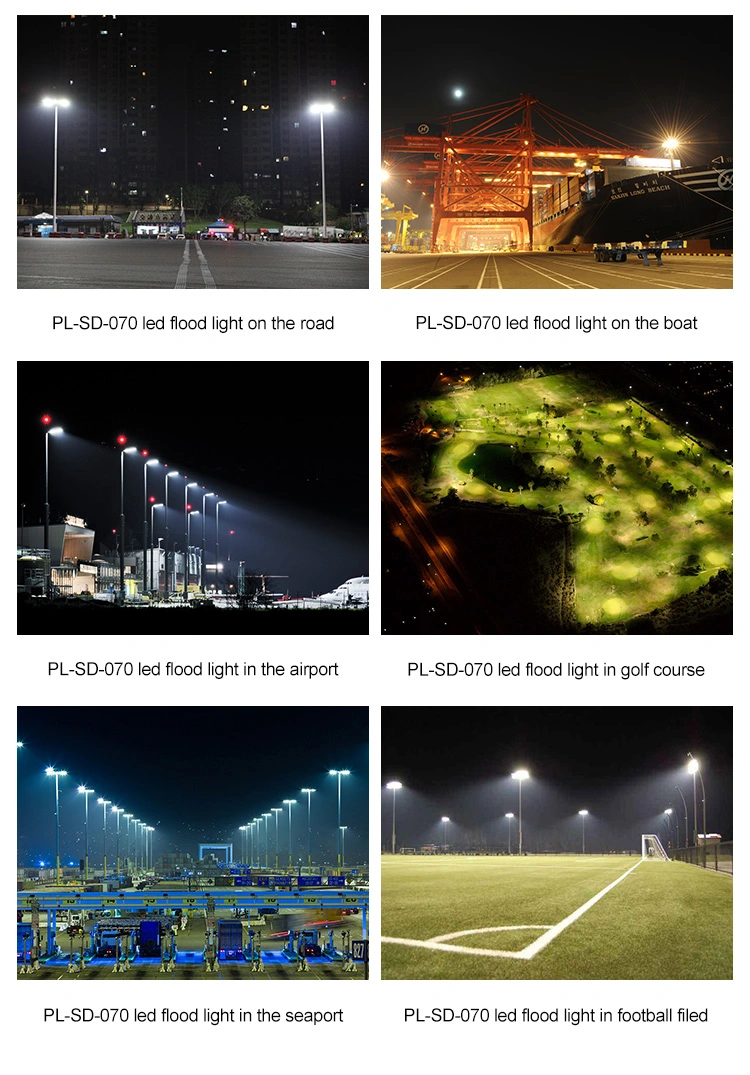 Lumileds LED Chips 500W AC85-277V 75000lm High Quality Stadium Lighting Sport Light LED Flood Light