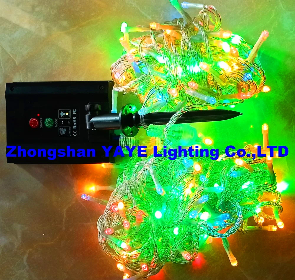 Yaye Hottest Sell LED Solar Fairy Light Outdoor Waterproof IP65 Lighting String Lights Christmas Holiday Lights Solar Lights for Landscape Garden