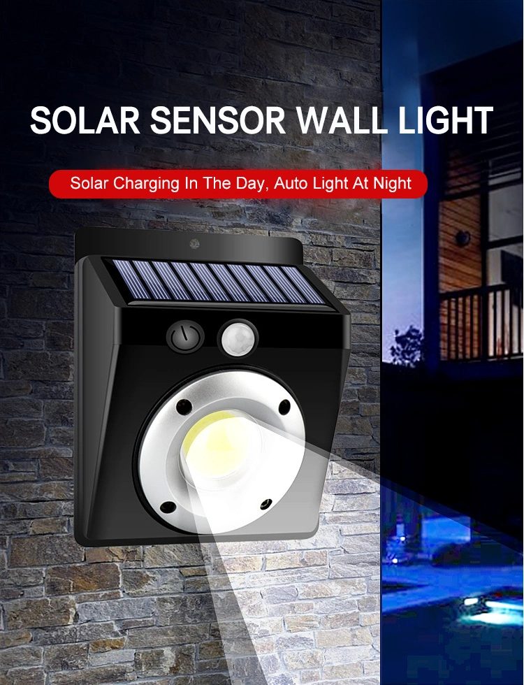 Brightenlux Wireless Light 18650 Battery Powered Motion Outdoor Garden Security Solar Sensor Wall LED Lights