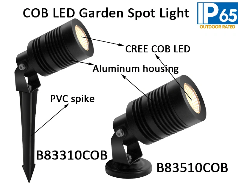 10W IP67 COB Landscape LED Garden Spike Light