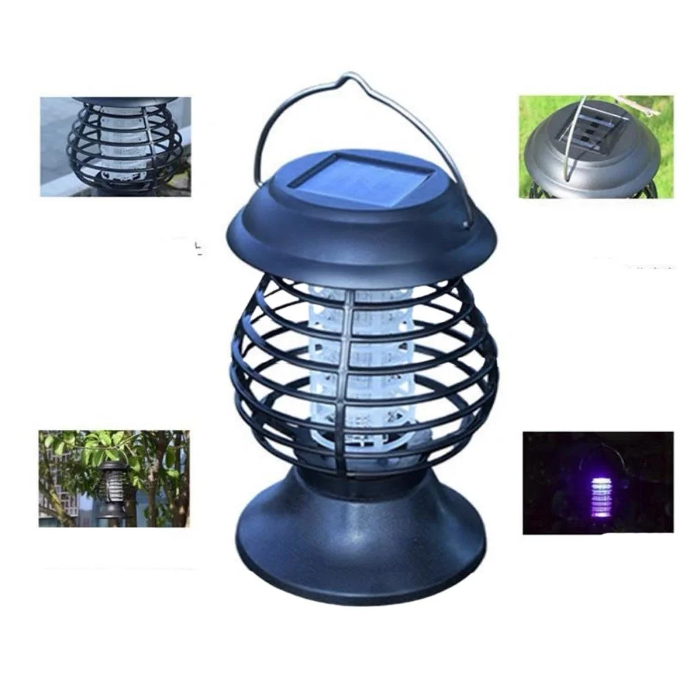 Hanging Mosquito Repellent Light Waterproof Solar Mosquito Repellent Light Bug Zapper Electronic Mosquito Zapper for Home Garden Bl20509