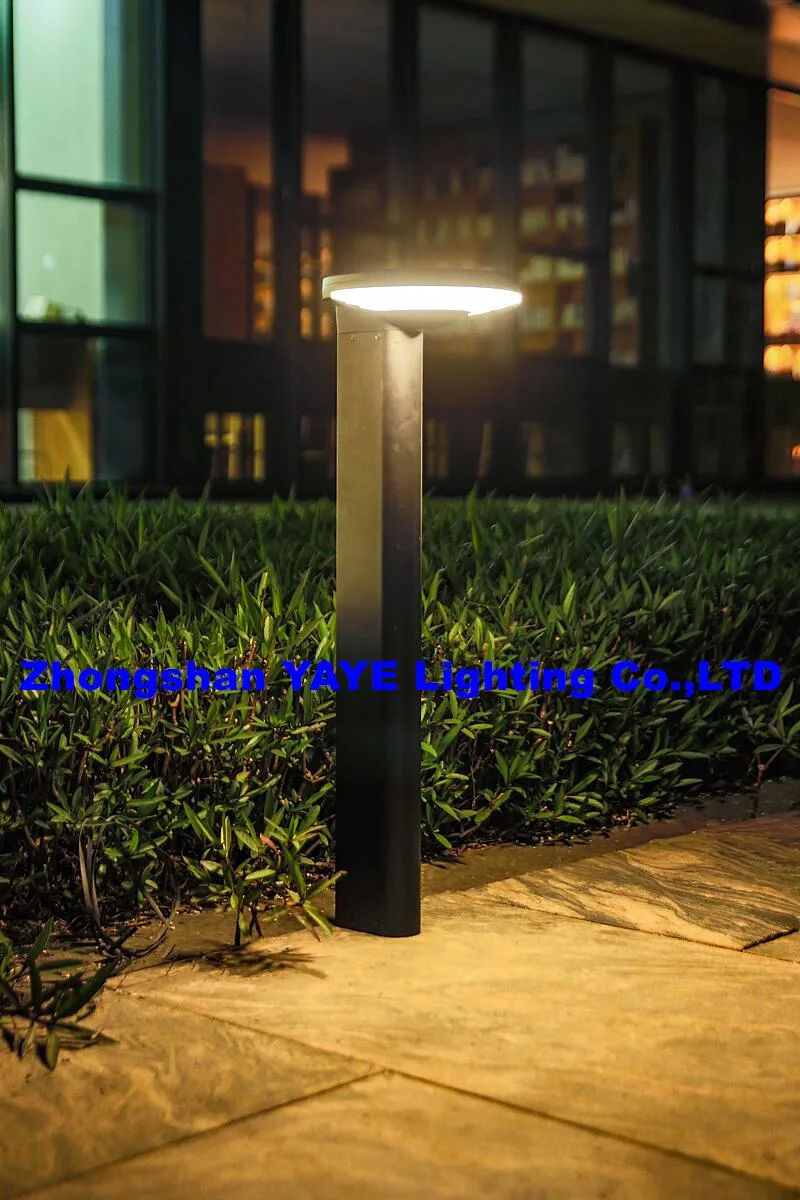 Yaye 2023 Hottest Sell Outdoor CE/RoHS IP66 Waterproof LED Bollards Aluminum Solar LED Pathway Light Modern Style Solar Garden Lawn Landscape Light CE/RoHS