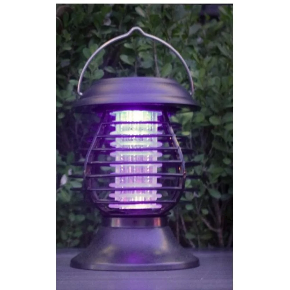 Hanging Mosquito Repellent Light Waterproof Solar Mosquito Repellent Light Bug Zapper Electronic Mosquito Zapper for Home Garden Bl20509