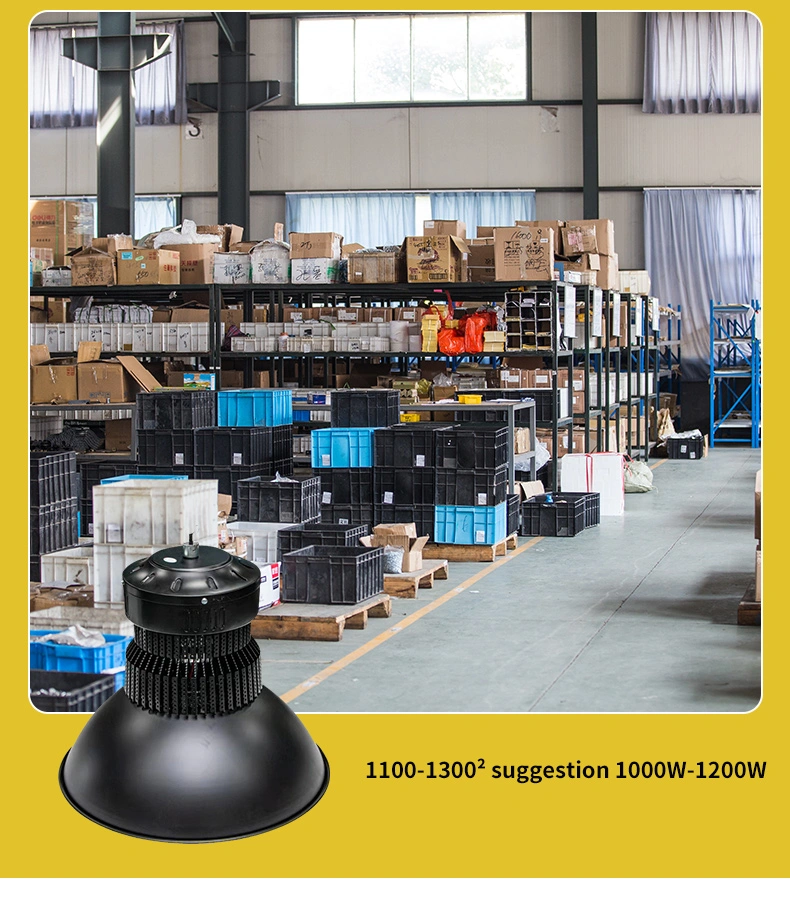 150W 200W UFO IP65 High Brightness LED High Bay Light Warehouse Gymnasium High Bay LED Shop Light for Zhongshan Light Ceiling Light