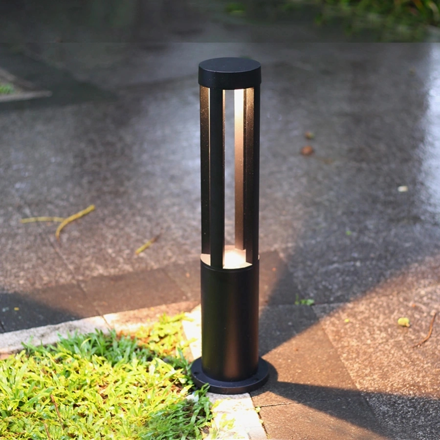 Black/Grey/White LVD Approved Alva / OEM Wall Lighting LED Bollard Light with Factory Price