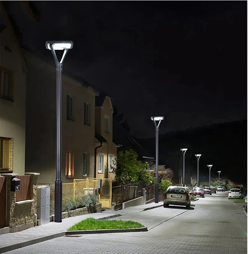 High Lumen High Power Courtyard Patio Yard Walkway Pathway Lawn Garden Solar Light Outdoor Waterproof LED Solar Street Lamp