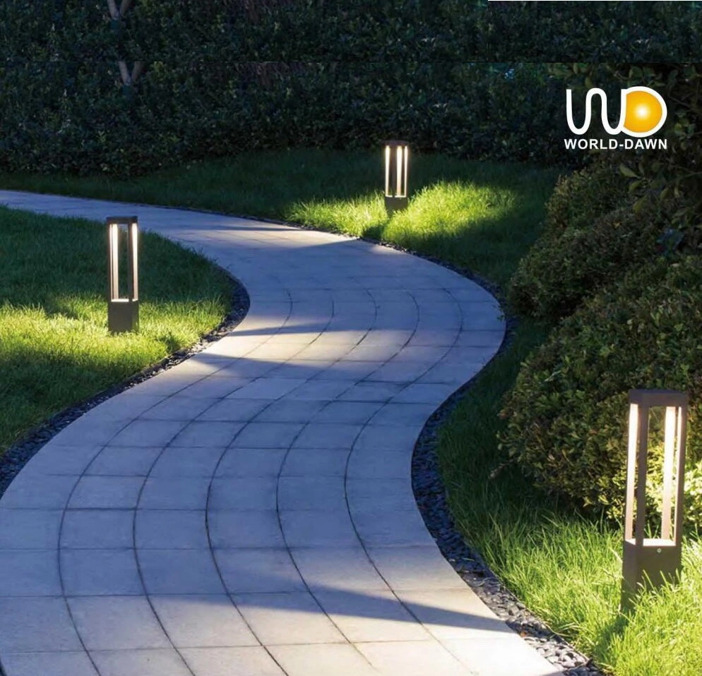 Outdoor Commercial Lighting AC85-265V LED Landscape Garden Driveway Pathway Lawn Light Bollard Light