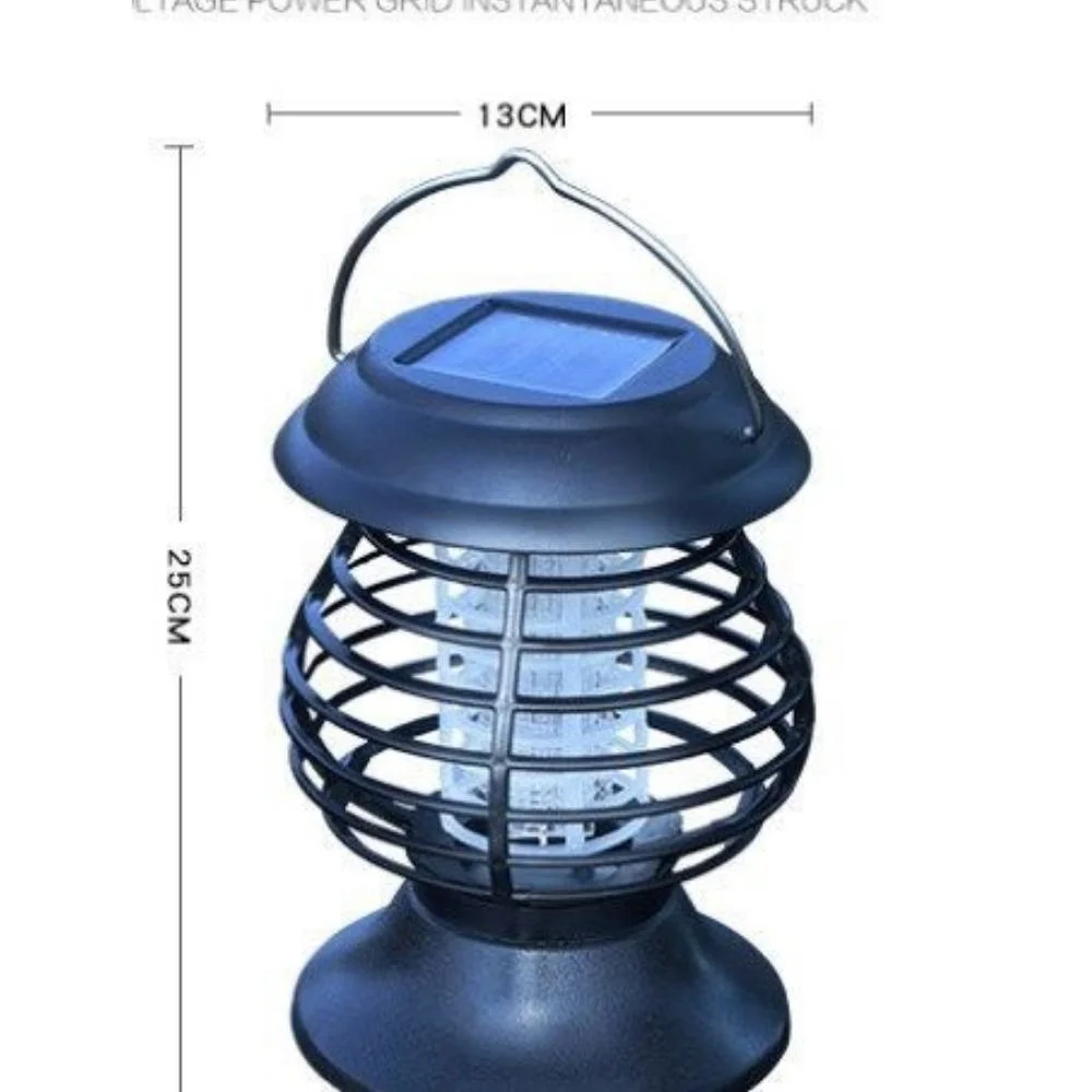 Hanging Mosquito Repellent Light Waterproof Solar Mosquito Repellent Light Bug Zapper Electronic Mosquito Zapper for Home Garden Bl20509