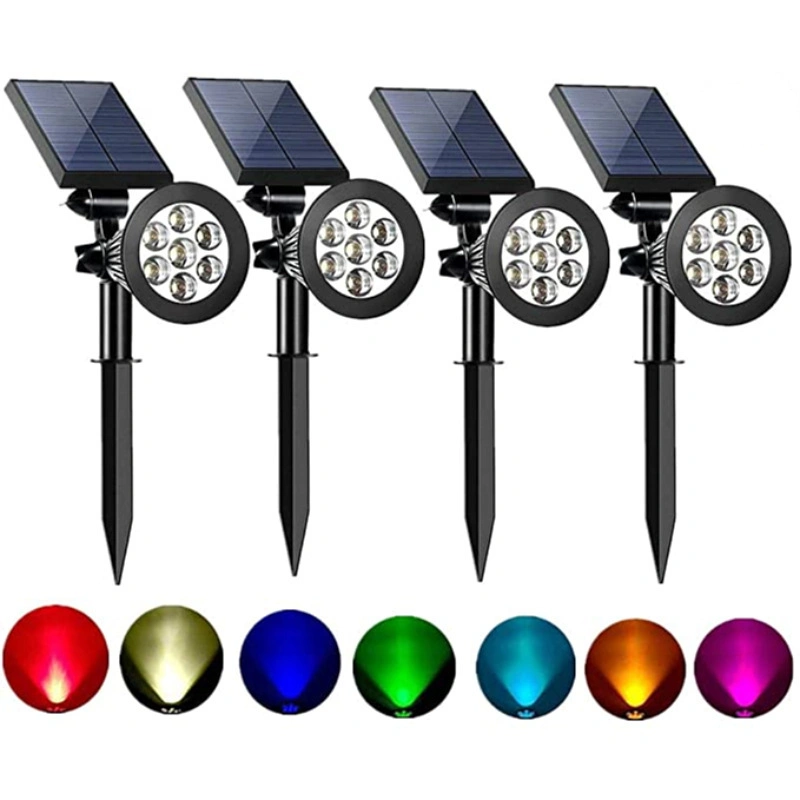 New Coming LED Solar Lawn Light Waterproof Garden Spot Lamp with Spike