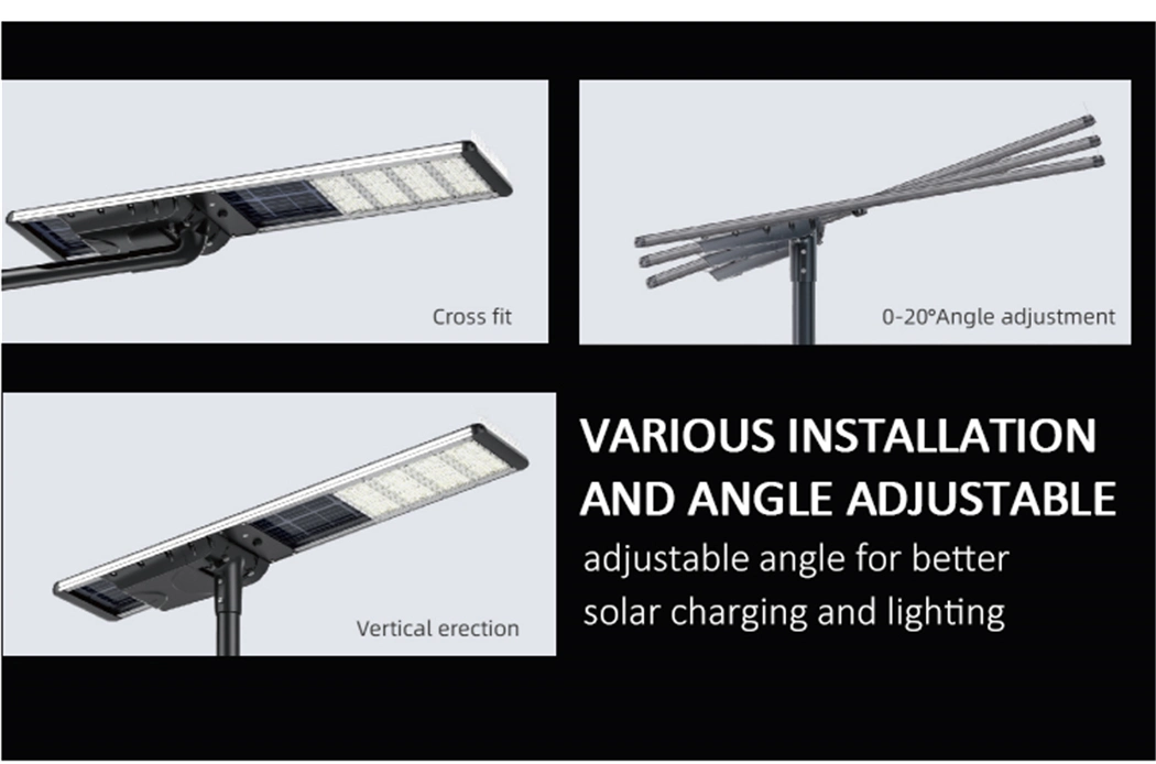 Lecuso 2024 New Outdoor Waterproof 30W 60W 80W 100W 120W 150W Integrated All in One Solar LED Street Light