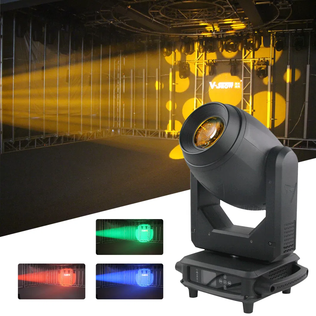 V-Show S716 Goku 200W Bsw 3 in 1 Zoom Moving Head Stage Light Beam Spot Wash LED Moving Head Disco Lights