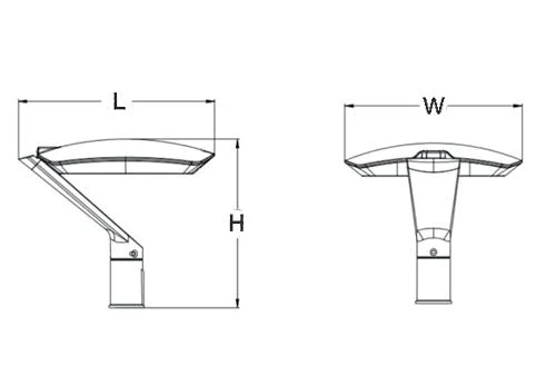 Pathway Outdoor Garden Lamps Smart Lighting for Public Parks