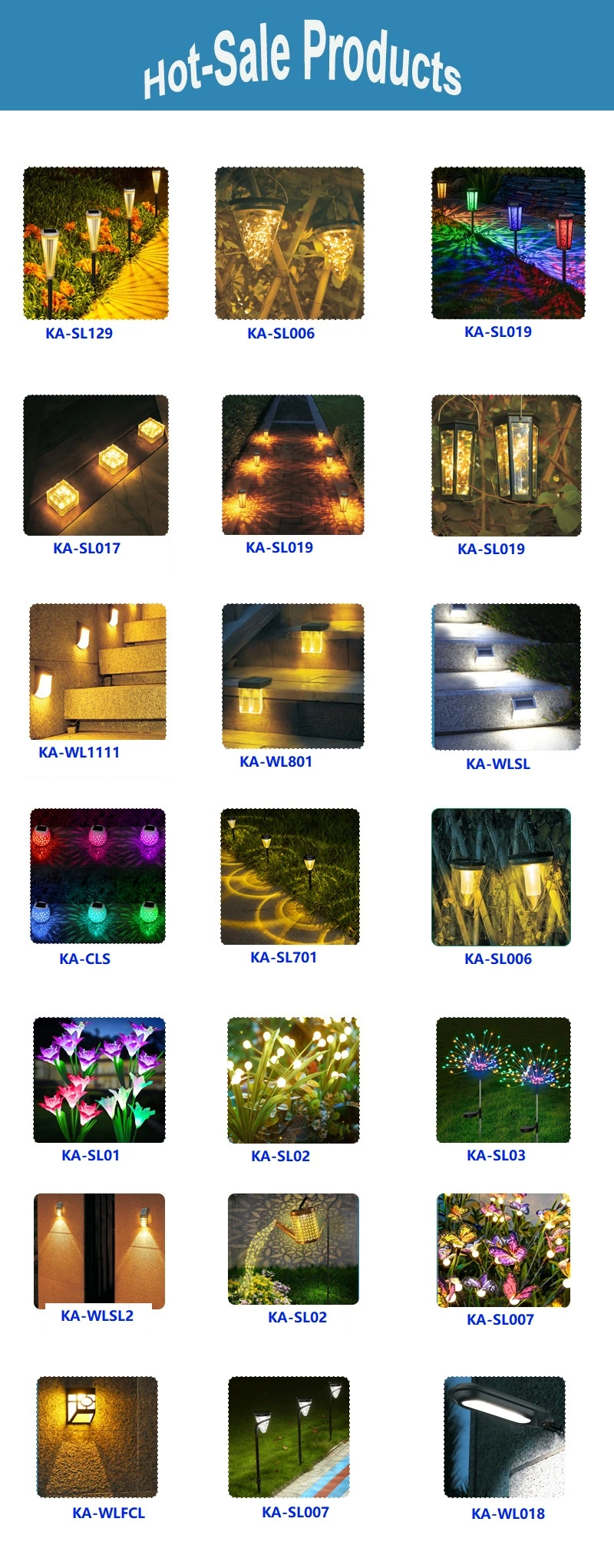 Kaki Tech Solar Lantern Lights Outdoor Garden Decorative Waterproof Solar Landscape Lights