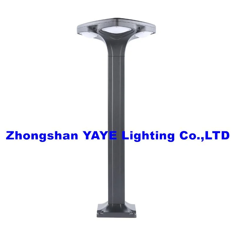 Yaye Best Quality 30W CE Solar Stand Garden Path Black Aluminum Landscape Lawn COB IP66 LED Bollard Light for Landscape Yard Walkway Garden Light 1000PCS Stock