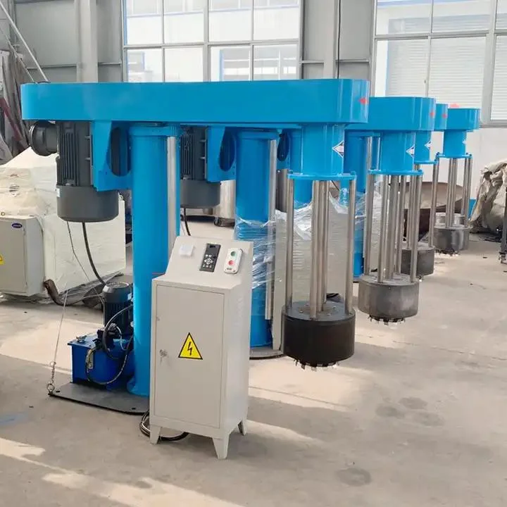 7.5kw External Explosion-Proof Industrial Dissolver Paint Mixer Disperser Liquid Machine