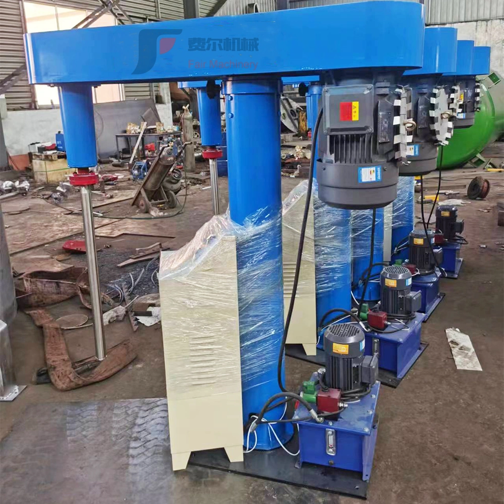 7.5kw External Explosion-Proof Industrial Dissolver Paint Mixer Disperser Liquid Machine