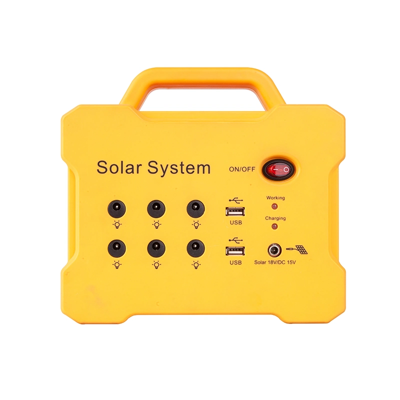 High Quality 12V DC Output Solar Panel Kits System 10W Solar Light Kit for Home