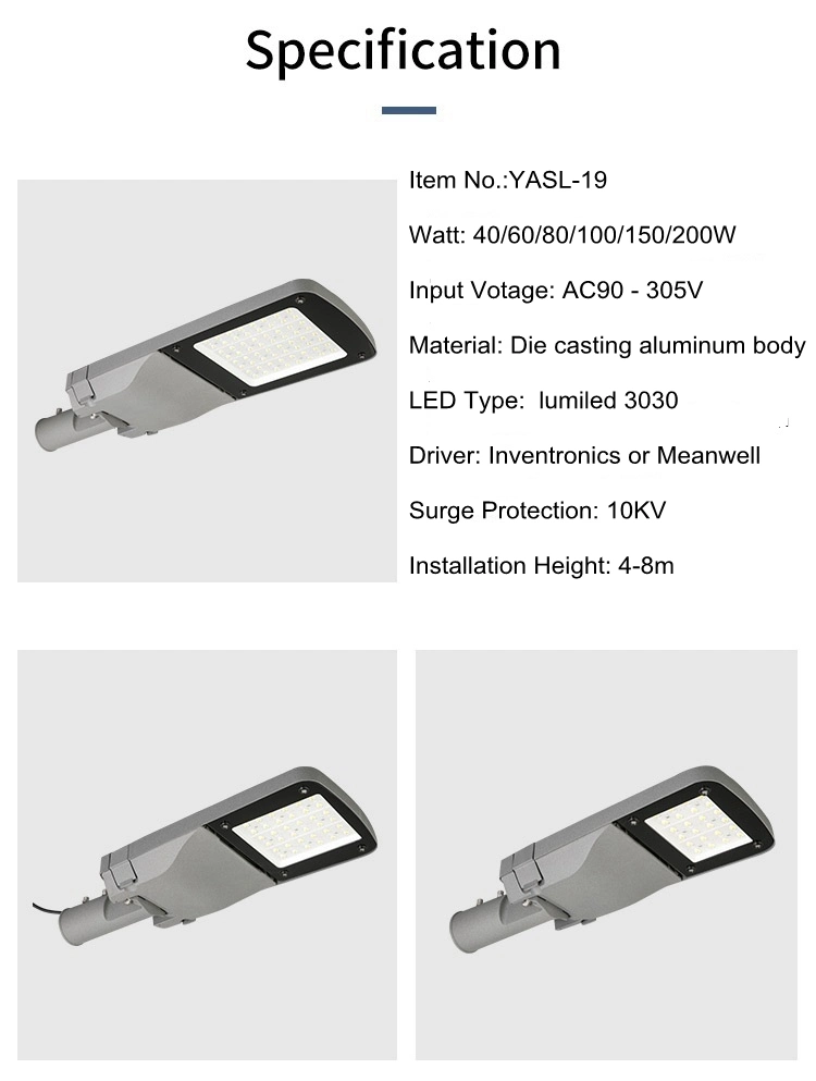 LED Road and Street Lighting Smart City Lighting