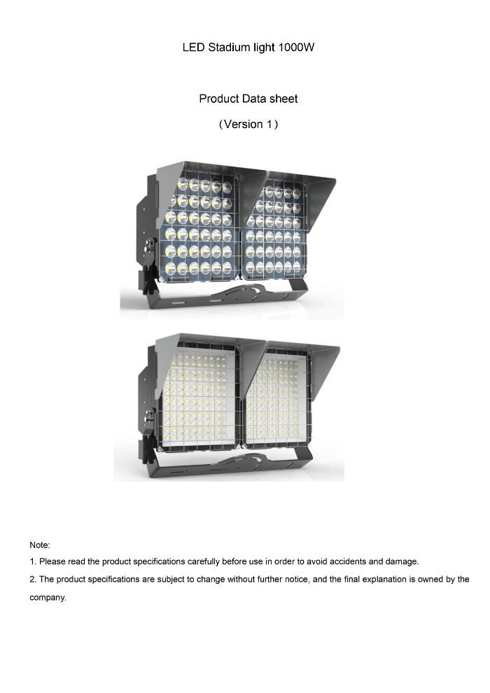 Racetrack Stadium Light Rygh Shenzhen Work Lights LED Flood Lamp