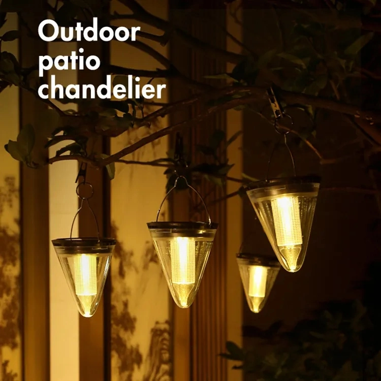 Kaki Tech Solar Lantern Lights Outdoor Garden Decorative Waterproof Solar Landscape Lights