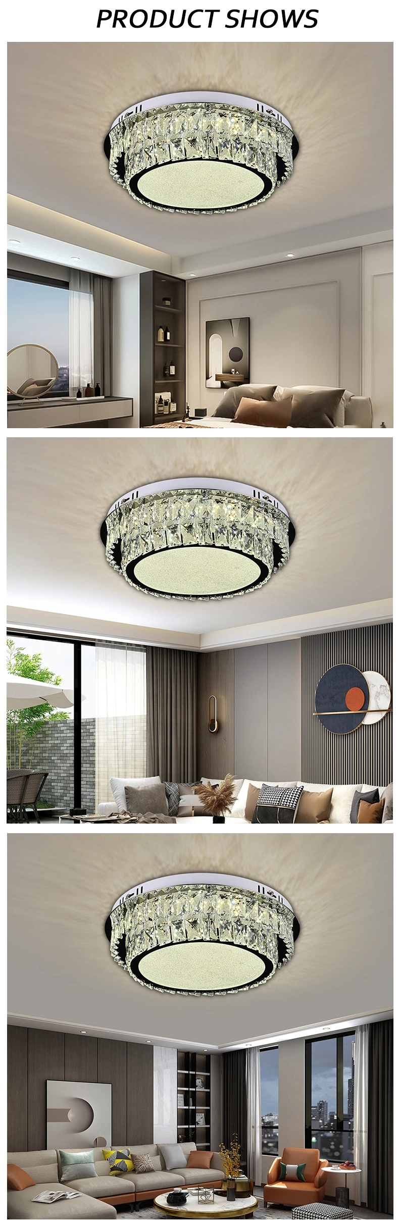 Modern Chandelier Luxury Lighting Lamp Vintage Decorative Pendant Light