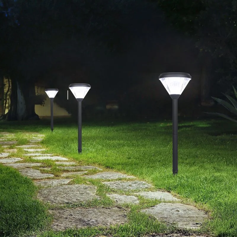 &lt; 6V Cool White Street and Garden Lights Solar Energy Lawn Lamp