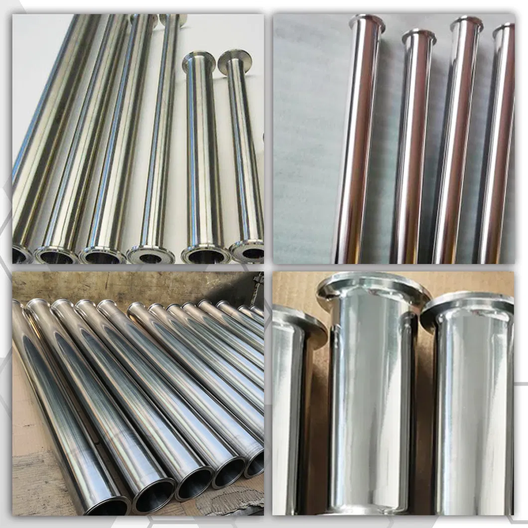 Stainless Steel Sanitary Round Polished Extractor Column