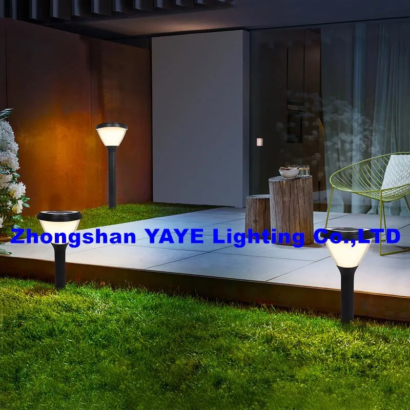 Yaye 2023 CE IP65 Aluminum 50W LED Decorative Outdoor Bollard Lamp Solar Garden Light for Lawn Yard Path Walkway with 1000PCS Stock