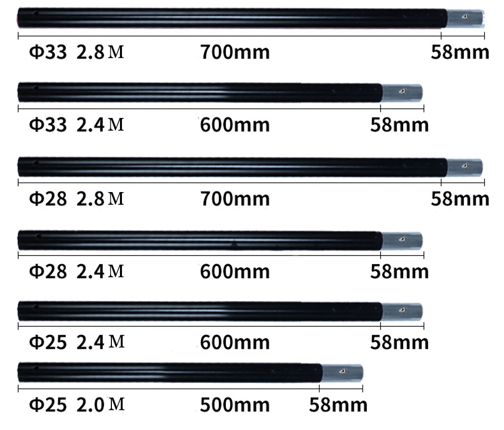 Heavy-Duty Aluminum Pipe for University Campus Flagpoles