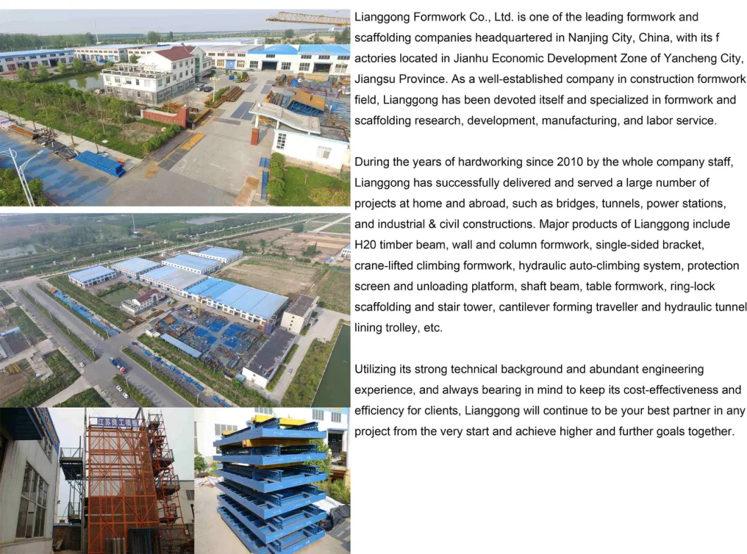 Lianggong Steel Special Circle Round Column for Construction